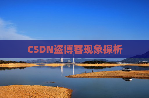 CSDN盗博客现象探析